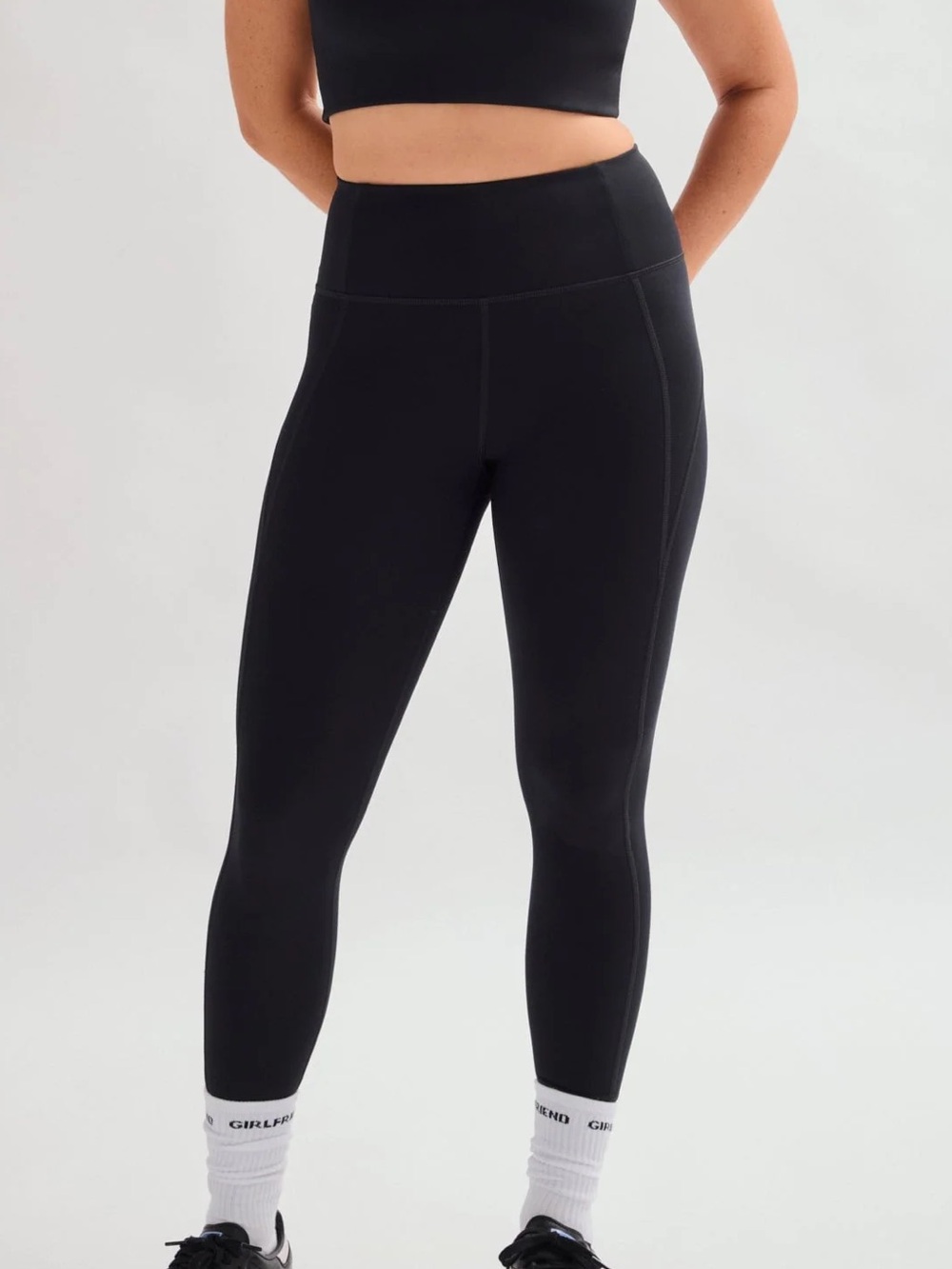 Girlfriend Collective Black Compressive Leggings NEW